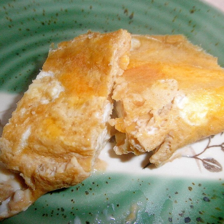 とんかつソース入り卵焼き